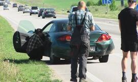 Plačiame Palangos kelyje - smūgis į užpakalį