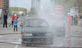 Ugniagesiai pakvietė miestiečius švęsti kartu