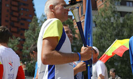 Pasaulinis bėgimas už harmoniją pasiekė Klaipėdą