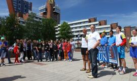 Pasaulinis bėgimas už harmoniją pasiekė Klaipėdą