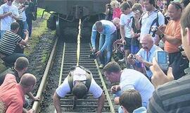 Avarijoje žuvo stipriausias Ukrainos žmogus