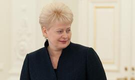 Dalia Grybauskaitė: neketiname kuo greičiau įsivesti euro