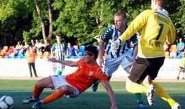 Gargždų "Banga" atsilaikė prieš "Žalgirį"