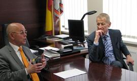 Kuršių nerijos problemos išdėstytos ministrui