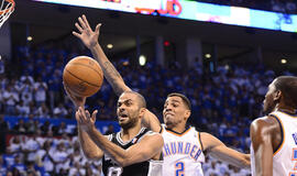 NBA: "Thunder" išlygino Vakarų konferencijos finalo serijos rezultatą