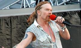 Paryžiuje apvogtas "Guns N'Roses" vokalistas Axl Rose