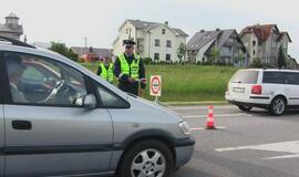 Policijos rytmetinis reidas neblaiviems vairuotojams sučiupti