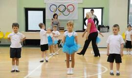 Olimpinė ugnis palydėta į kelionę