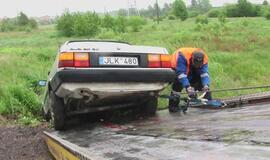 Po avarijos vairuotojas užsimanė tapti keleiviu