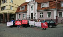 Dėl darbo kodekso - protestas gatvėse