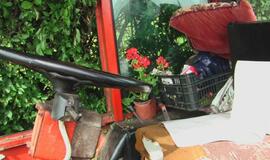 4,11 promilės: iš žvyrkelio į griovį