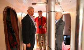 "Lietuva" išpaukia į didžiųjų burlaivių regatą