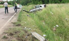 Po avarijos neblaivus ekipažas atsidūrė ligoninėje