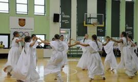 Olimpinė ugnis palydėta į kelionę