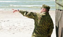 Ramų paplūdimį sudrebino karinė technika