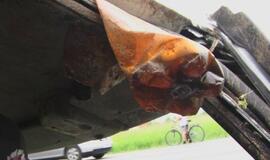 Po avarijos neblaivus ekipažas atsidūrė ligoninėje