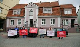 Dėl darbo kodekso - protestas gatvėse