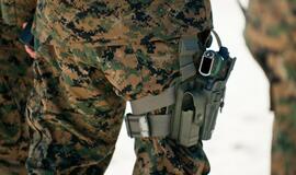 Ramų paplūdimį sudrebino karinė technika