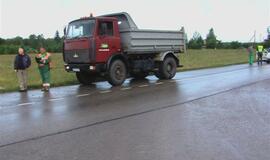 Lietingo ryto avarijoje sužeisti trys lenkai