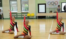 Olimpinė ugnis palydėta į kelionę