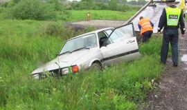 Po avarijos vairuotojas užsimanė tapti keleiviu