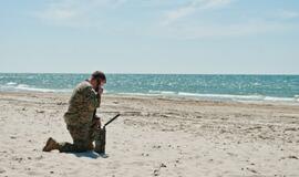 Ramų paplūdimį sudrebino karinė technika