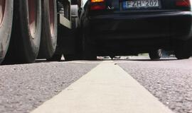 Neaiški avarija Šilutės plente užtvėrė eismą