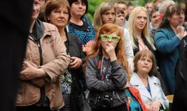 Klaipėdos universitete atidengta skulptūra "Polėkis"