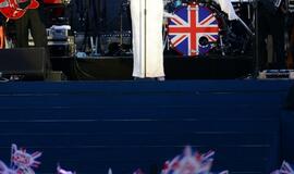 Didžiosios Britanijos karalienės garbei surengto koncerto akimirkos