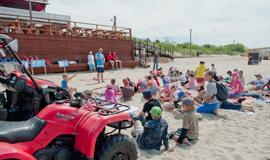 Melnragėje vaikai susipažino su gelbėtojo profesija
