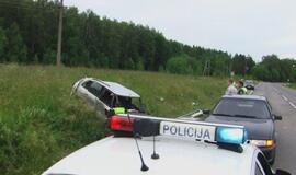 Po avarijos neblaivus ekipažas atsidūrė ligoninėje