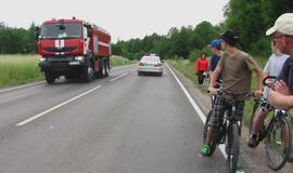 Po avarijos neblaivus ekipažas atsidūrė ligoninėje