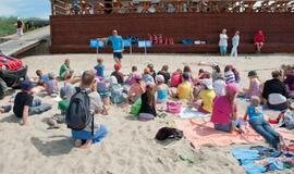 Melnragėje vaikai susipažino su gelbėtojo profesija