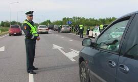 Policijos rytmetinis reidas neblaiviems vairuotojams sučiupti