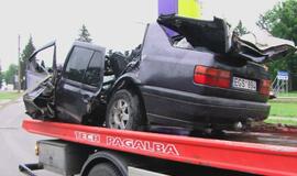 Avarija Kretingoje: žuvo vairuotojas