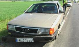 Vargana vairavimo patirtis nuvedė į griovį