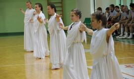 Olimpinė ugnis palydėta į kelionę