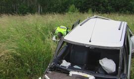 Po avarijos neblaivus ekipažas atsidūrė ligoninėje