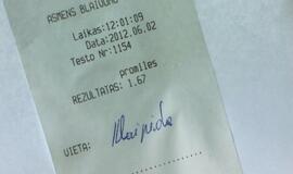 Po avarijos vairuotojas užsimanė tapti keleiviu