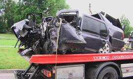 Avarija Kretingoje: žuvo vairuotojas