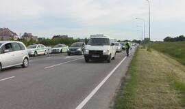 Policijos rytmetinis reidas neblaiviems vairuotojams sučiupti