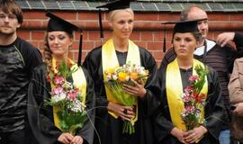 Klaipėdos universitete atidengta skulptūra "Polėkis"