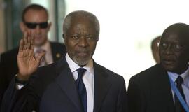 Sergejus Lavrovas tiki, kad Ženevoje pavyks sutarti dėl Sirijos taikos plano