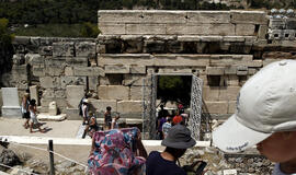 Dėl karščio Atėnuose uždarytas Akropolis