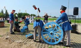 Klaipėdos piliavietėje iškilmingai pakelta vėliava