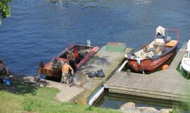 Klaipėdos piliavietėje iškilmingai pakelta vėliava