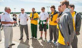 Krepšinio rinktinė olimpinėms audroms ruošėsi jūroje