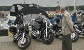 Lietus neužgožė motociklų gaudesio