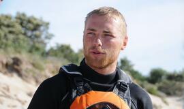 Baidarininkas: jūroje daugiausia galvoji apie artimuosius