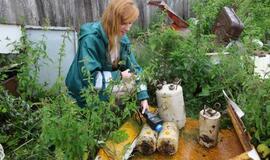 Vėžaičiuose aptikti konteineriai su radiacijos ženklais